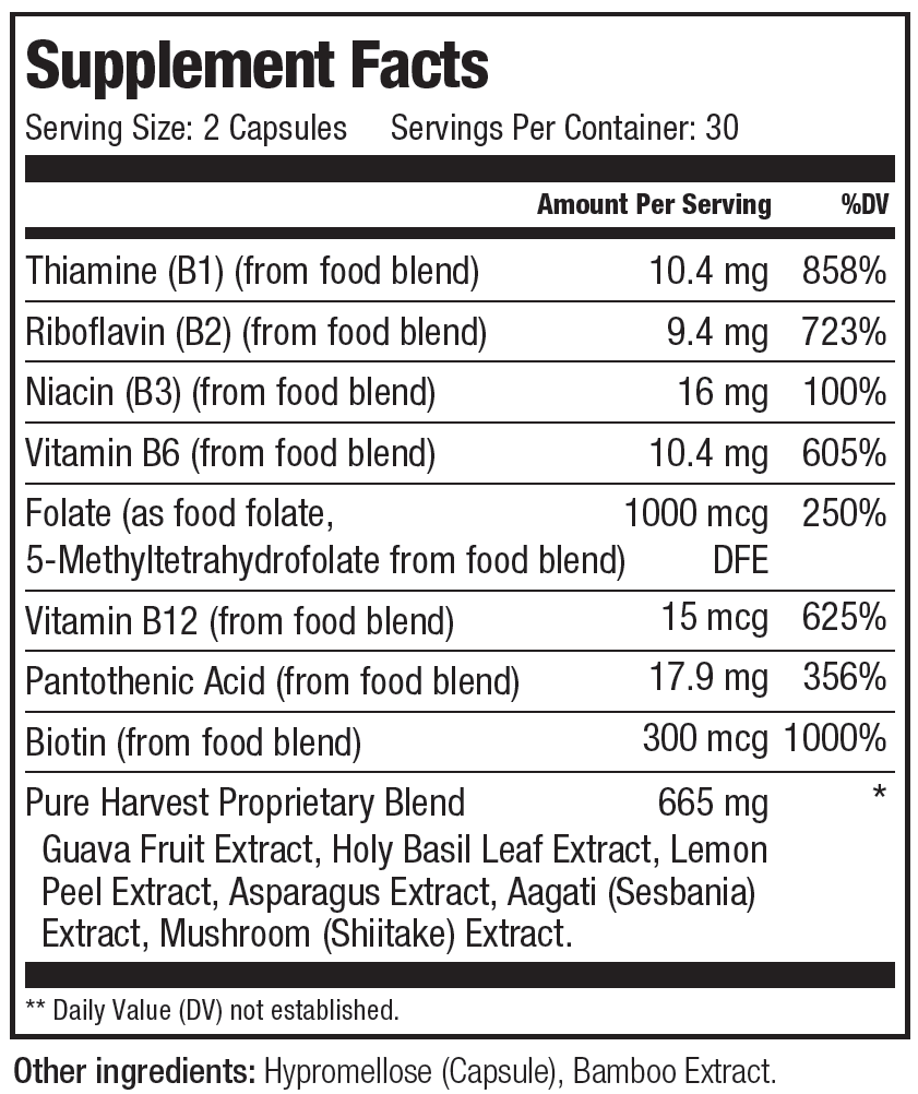 Pure Harvest B Complex