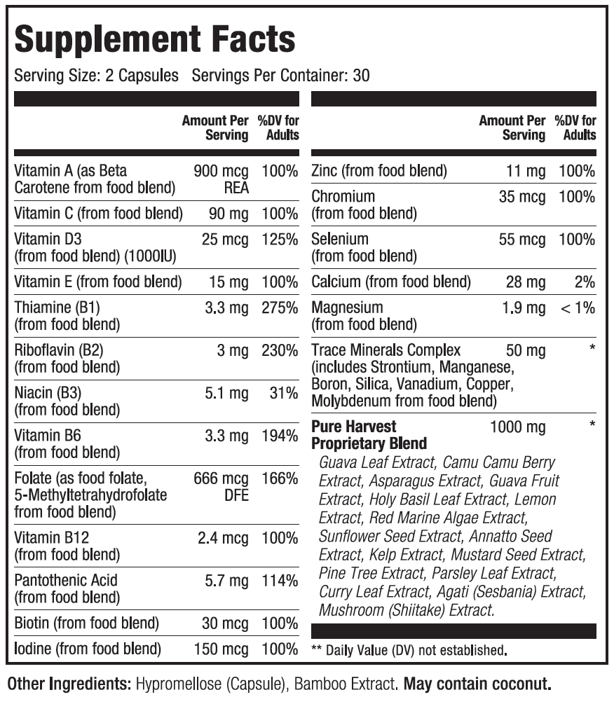 Pure Harvest Multivitamin