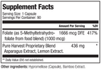 Pure Harvest Methyl Folate 1 mg