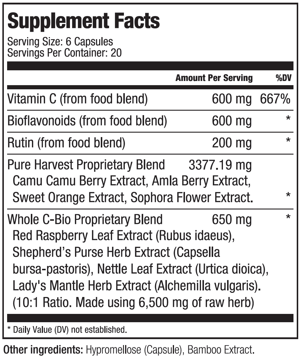 Pure Harvest Whole C Bio